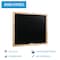 Mastervision Black Chalkboard, 24"x36", Pine Wood Frame, Wall Mount Kit Included, for Chalk & Liquid Chalk Marker PM07010119 - alternate 3